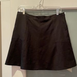J Crew Black Skater Skirt